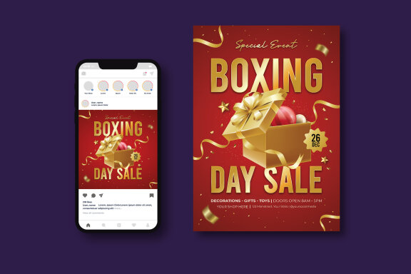 Boxing Day Flyer