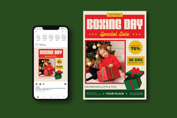 Boxing Day Flyer