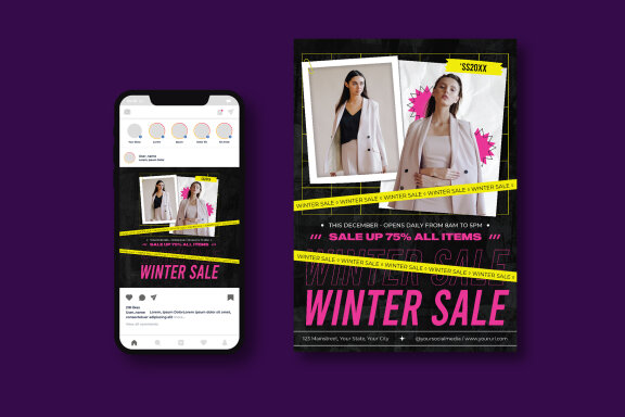 Winter Sale Flyer