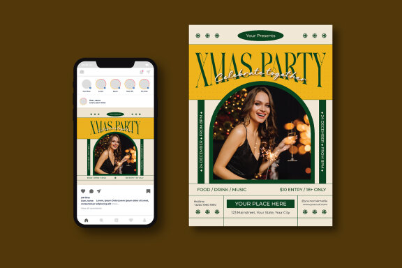 Christmas Party Flyer