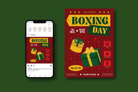 Boxing Day Flyer