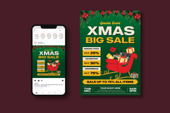 Christmas Sale Flyer