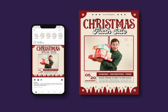 Christmas Sale Flyer