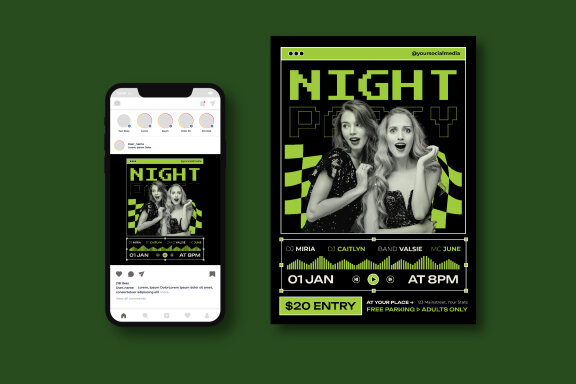 Night Party Flyer