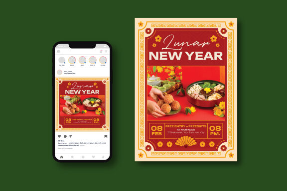 Lunar New Year Flyer