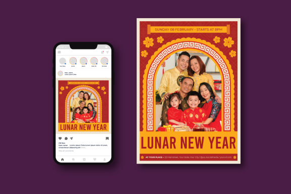 Lunar New Year Flyer