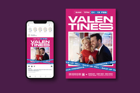 Valentines Sale Flyer