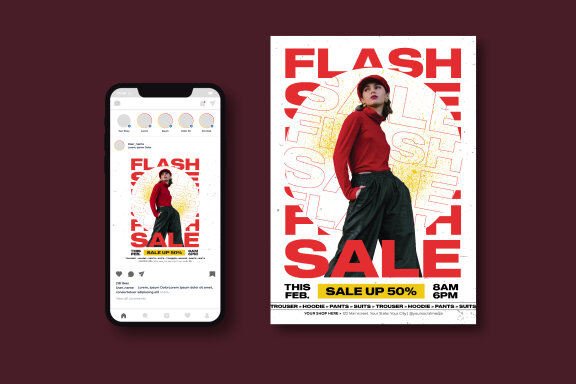 Flash Sale Flyer
