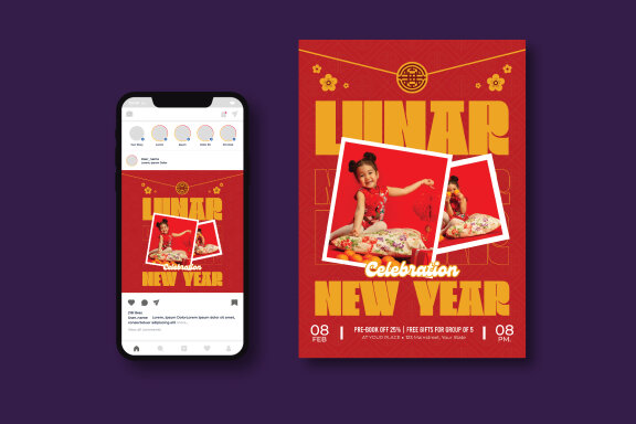Lunar New Year Flyer