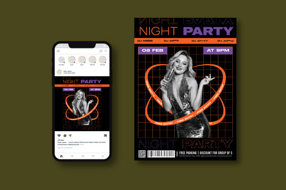 Night Party Flyer