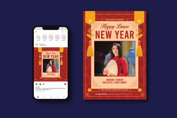Lunar New Year Flyer