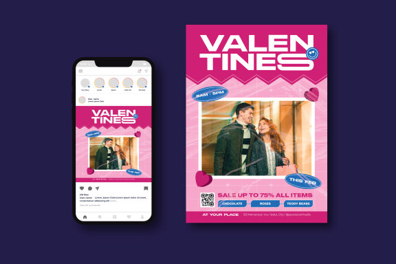 Valentines Sale Flyer