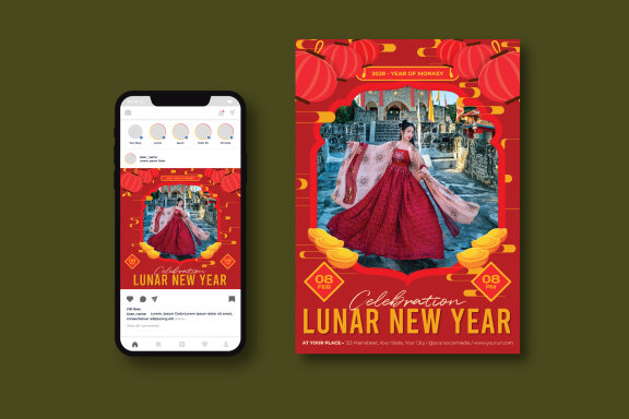 Lunar New Year Flyer