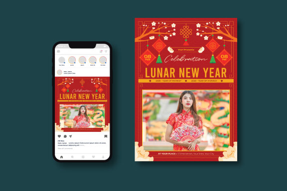 Lunar New Year Flyer