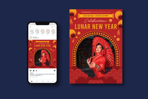 Lunar New Year Flyer