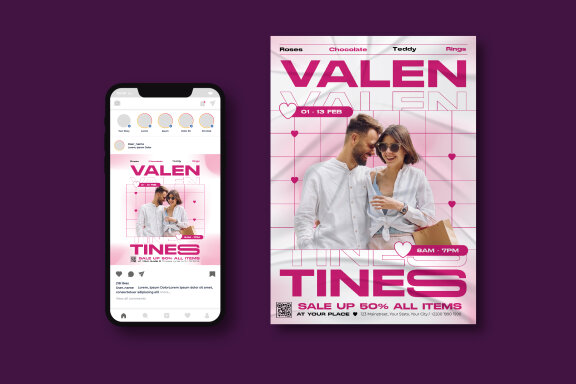 Valentines Sale Flyer
