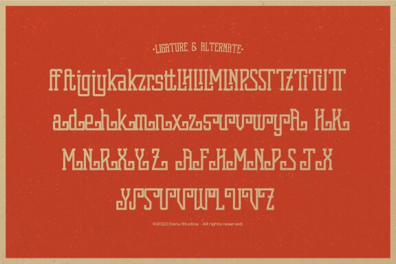 Nopsan | Condensed Display Font