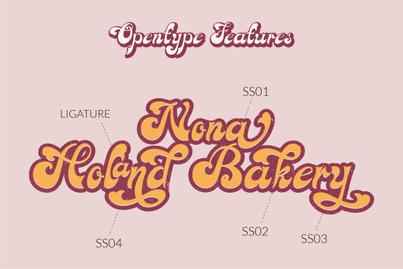 Achandria a retro font