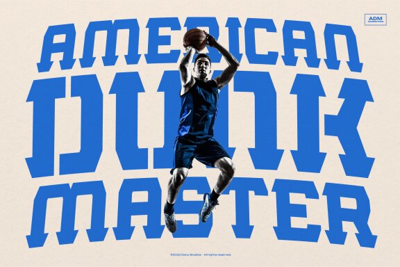 Rookie Assist | Sport Display Font