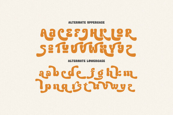 Thekaty Nianders Groovy Display Font