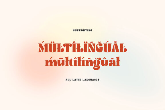 Rengise Rengise Groovy Serif