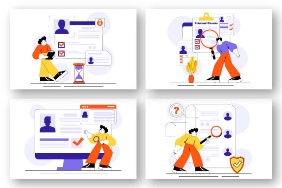 9 Criminal Checks Illustration