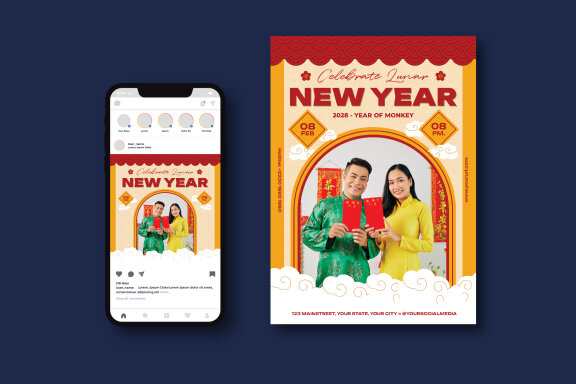 Lunar New Year Flyer