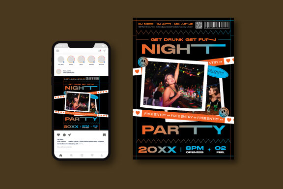Night Party Flyer