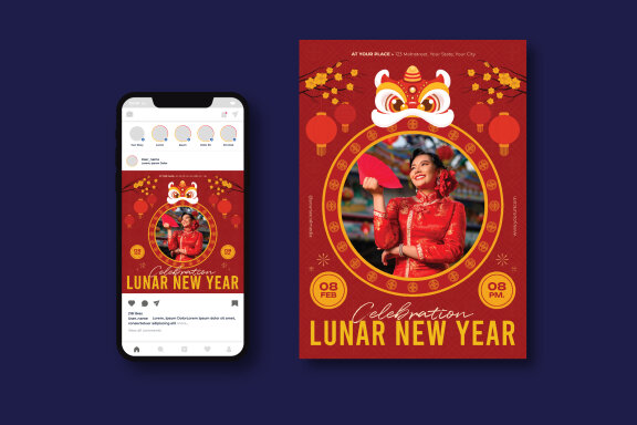 Lunar New Year Flyer