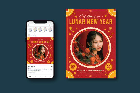 Lunar New Year Flyer