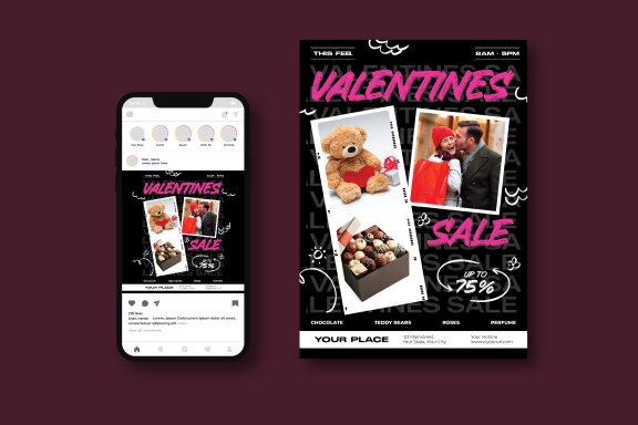 Valentines Sale Flyer