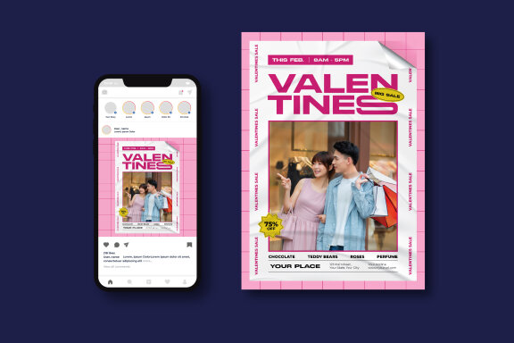 Valentines Sale Flyer