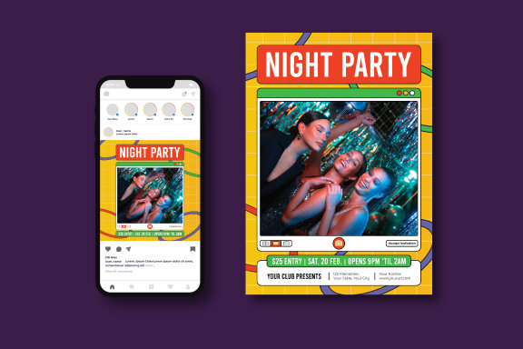 Night Party Flyer