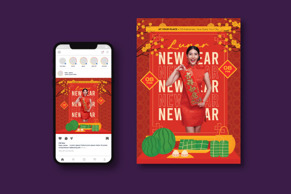 Lunar New Year Flyer