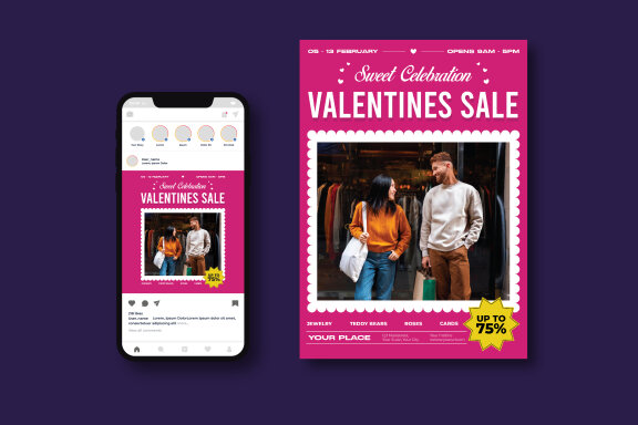 Valentines Sale Flyer