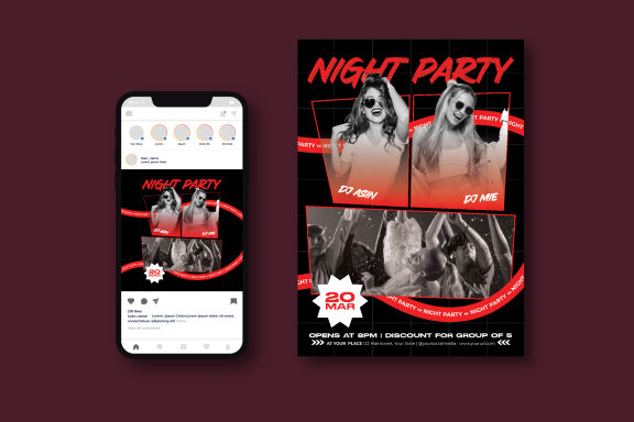 Night Party Flyer