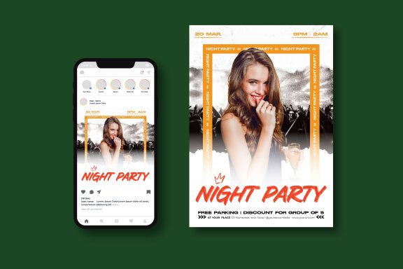 Night Party Flyer
