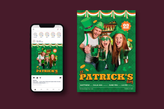 St Patrick Day FLyer