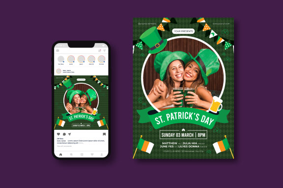 St Patrick Day Flyer