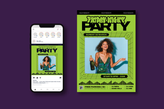 Night Party Flyer