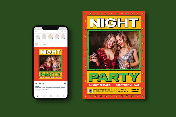 Night Party Flyer