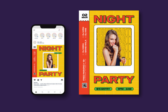 Night Party Flyer