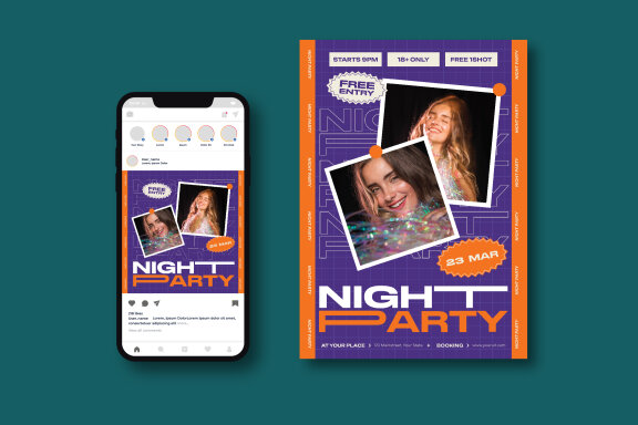 Night Party Flyer