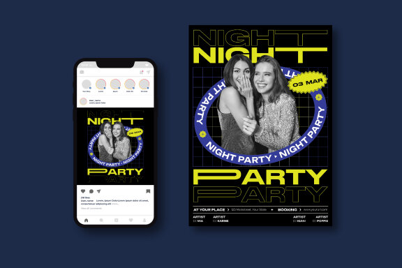 Night Party Flyer