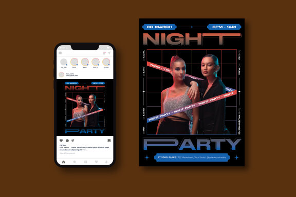 Night Party Flyer