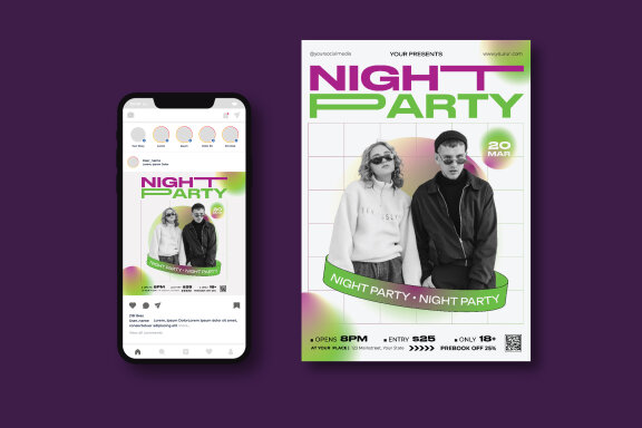 Night Party Flyer