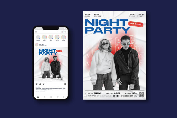 Night Party Flyer