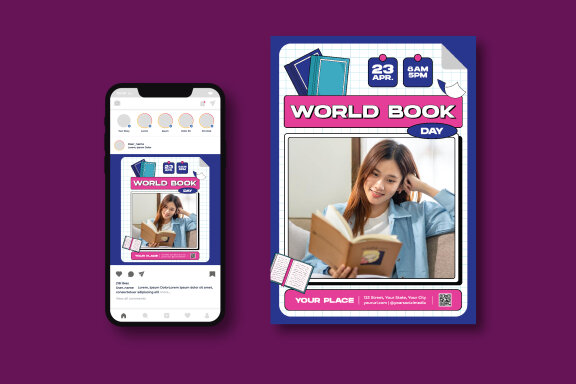 World Book Day Flyer