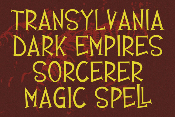 Tonicanno Decorative Display Font
