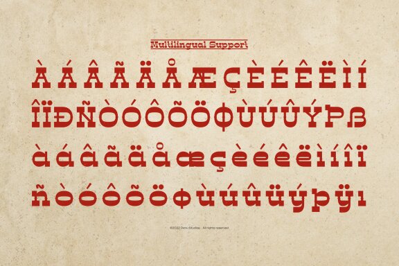 Horse Speed | Western Slab Serif
